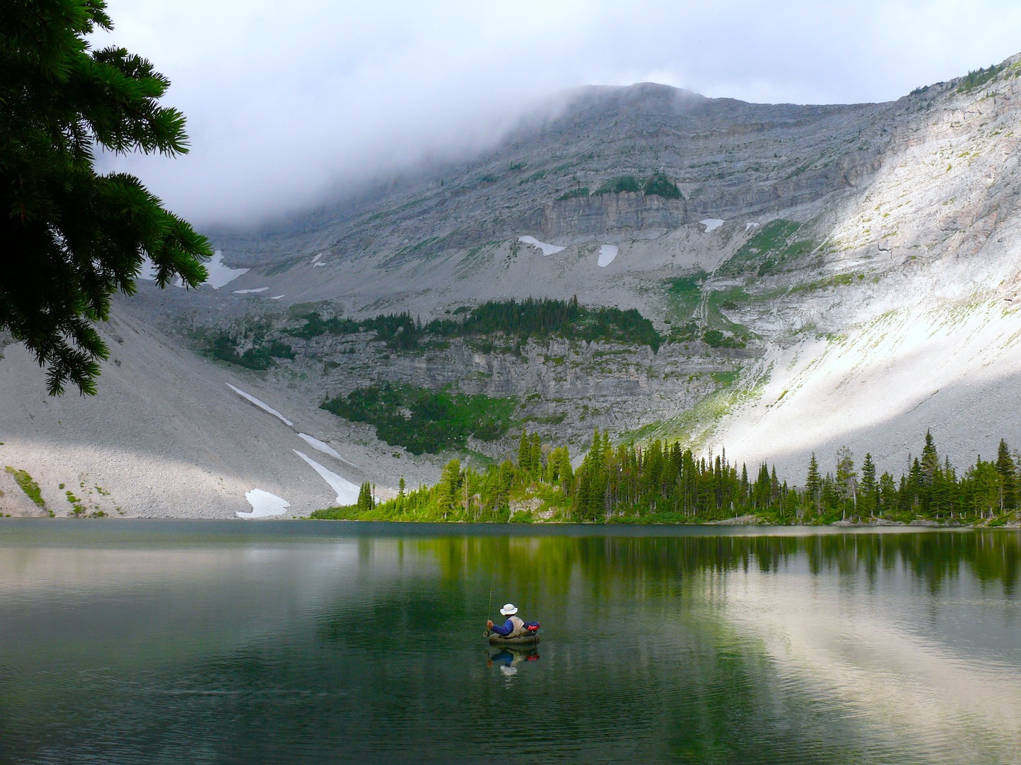 012 - Fishing A High Mountain Lake