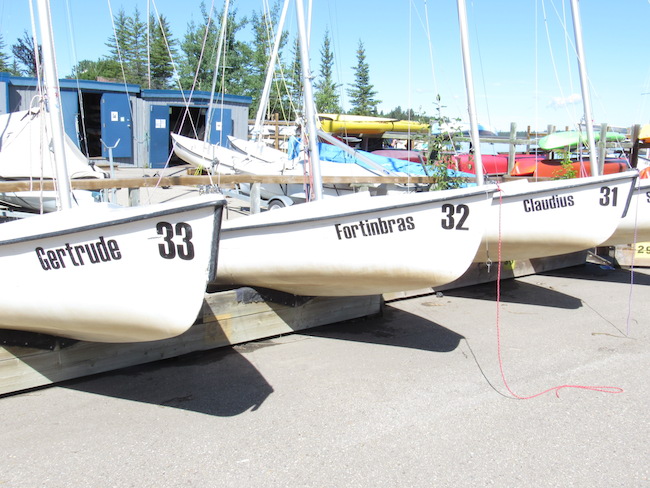 Can you name the play these boats were named after? Photo by Madison Bartlett.