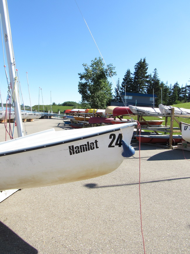 Shakespearean-inspired vessel at South Glenmore Park. Photo by Madison Bartlett.