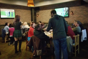 One of Paul's meetups at the Pig and Duke. Photo by Heidi Stobert.