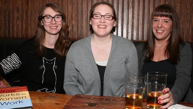 (L to R) Hannah Sanford, Heather Tovey and Jenn Fitzgerald