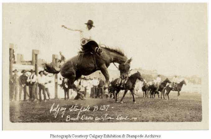 Vintage Photographs of the Calgary Stampede from 1930