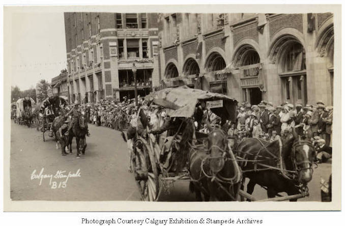 1930 - [Parade scene], Calgary Stampede