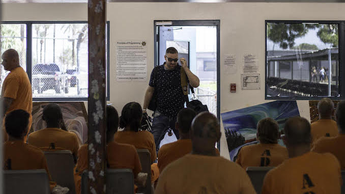 Caught-off-guard-walking-into-a-room-with-60-inmates-for-our-Inmate1-The-Rise-of-Danny-Trejo-Doc