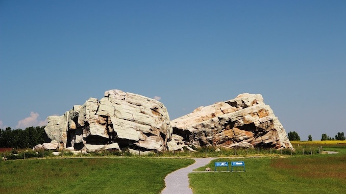 The Okotoks Erratic: The Rock That Ran