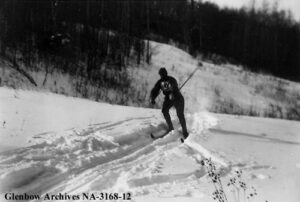 Vintage Photographs of Skiing from Across Alberta