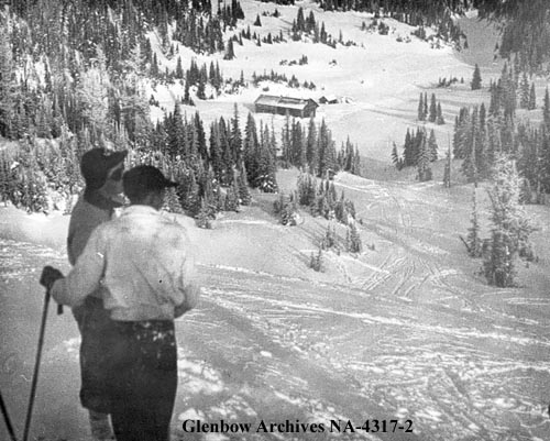 Vintage Photographs of Skiing from Across Alberta