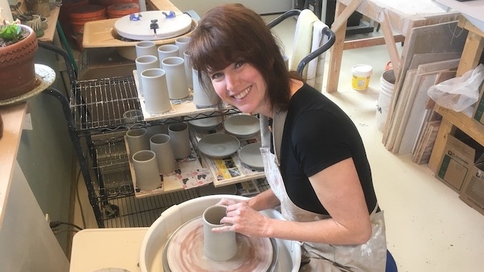 Homegrown Business: Hand Carved Pottery By Teresa Wyss