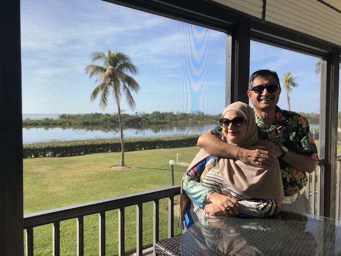 My parents in Florida on our last family vacation – I’m pretty sure I took the photo!