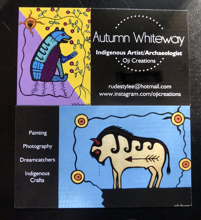 Autumn Whiteway- New business cards