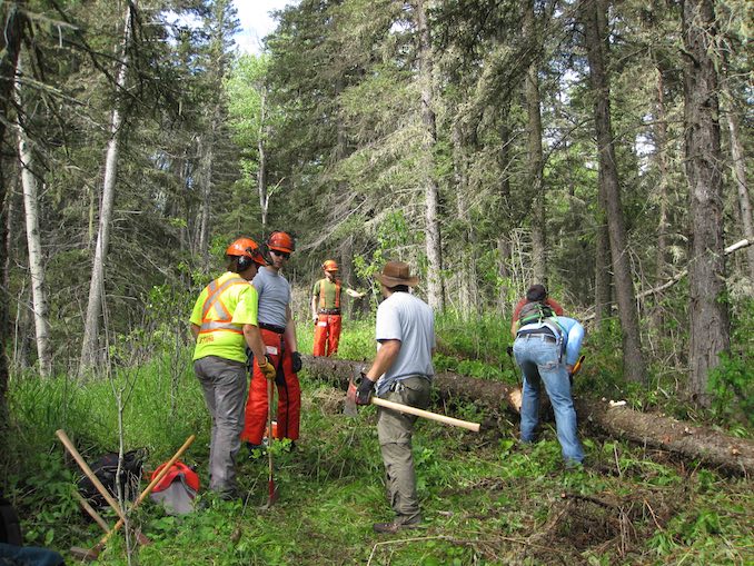 Trail Builder Blaine Fairbrother