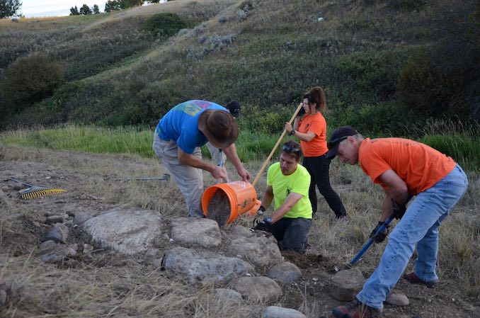 Trail Builder Blaine Fairbrother