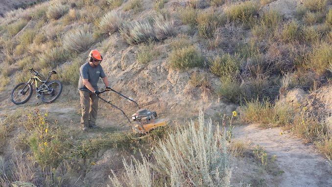 Trail Builder Blaine Fairbrother