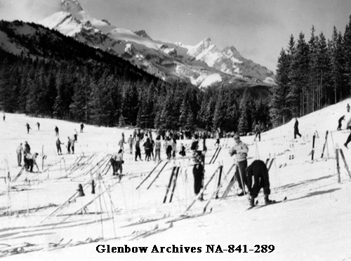 Vintage Photos of Mount Norquay in Banff