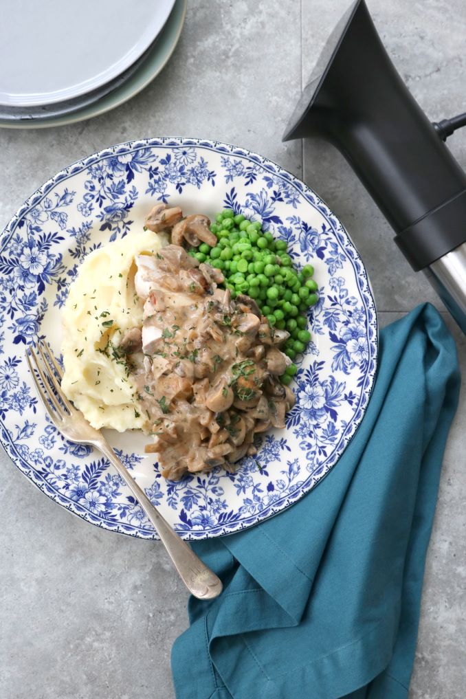 Smothered Turkey Sous Vide