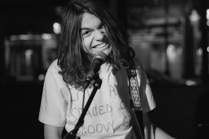 Tarot’s Connor Day performs at the Sled Island Festival gig at Pin-Bar, Calgary on June 19, 2019. © J. Ashley Nixon