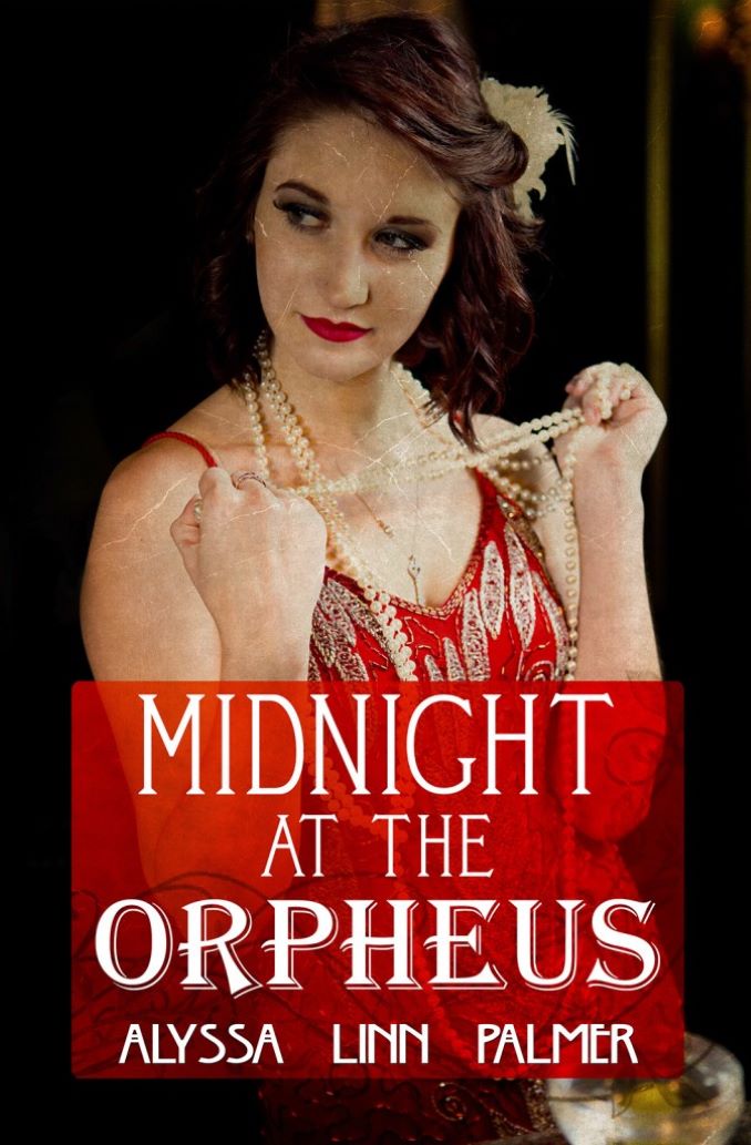 Cover from Alyssa Linn Palmer's award-winning noir novel, Midnight at the Orpheus, from Bold Strokes Books.