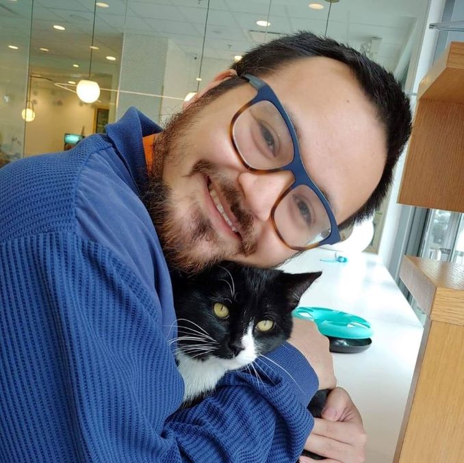 I love cats! So much! This photo is from one of my many dates with my boyfriend at the Royal Cat Cafe in Kensington.