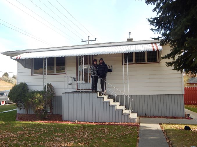 Laura Erdman This tidy little box of ticky-tacky is our home in Ogden. While I’m in the riparian forest discovering forms of body, land and leaf, my partner Deuce is in the garage pounding on iron, creating his own artworks with internal combustion engines.