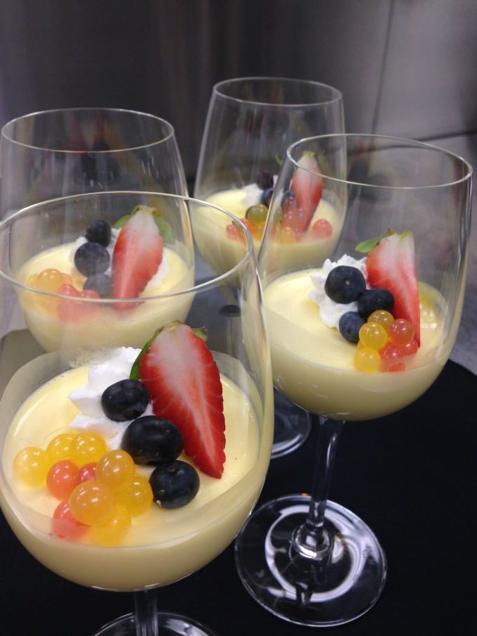 Panna Cotta with Saffron