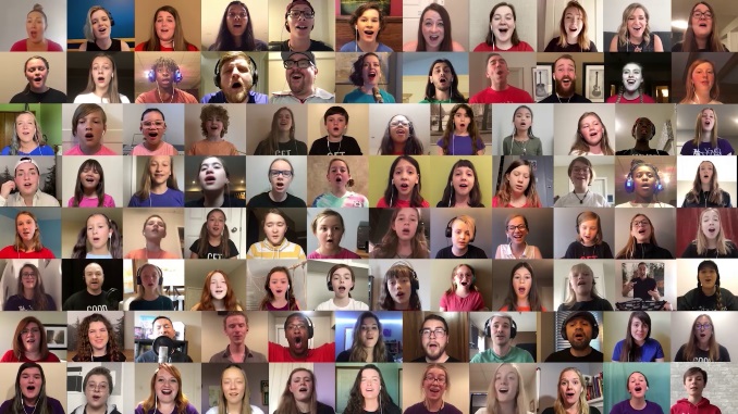 Alida Lowe And speaking of those creative muscles, we ended the season with a virtual choir project featuring nearly 100 of our singers. It's the perfect commemoration of this very strange time in our lives: we can do amazing things together, even when we're not in person, and the result is pretty beautiful.