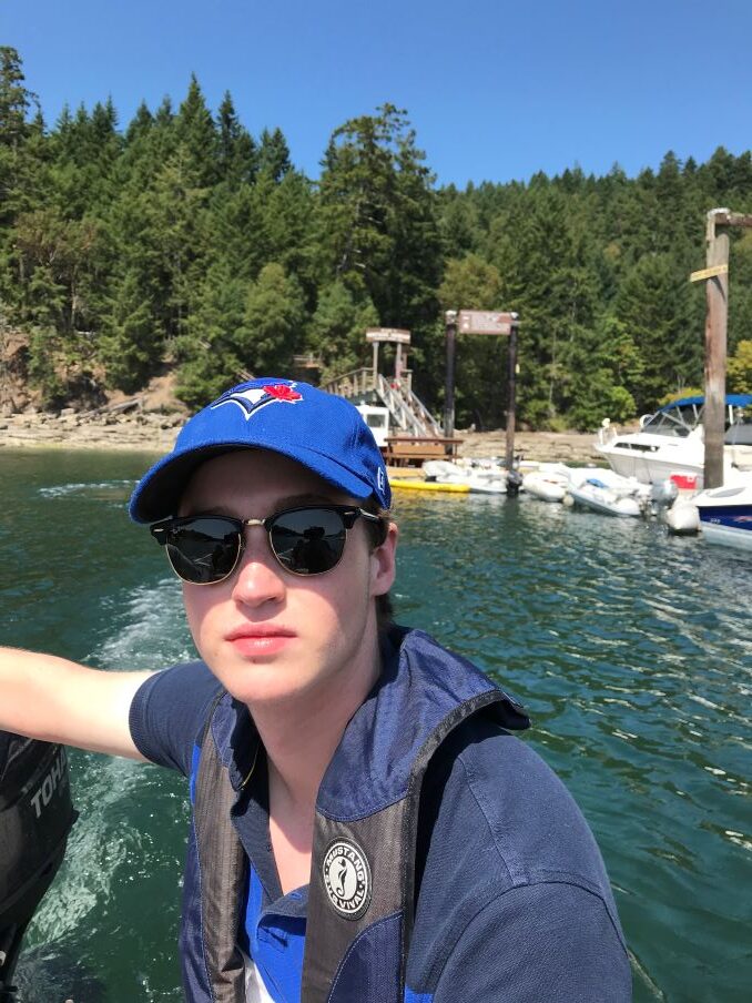 Adam Forward Boating in the Gulf Islands