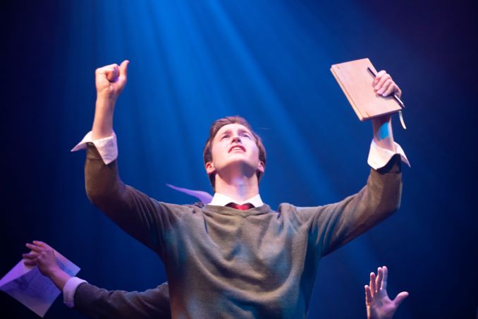 Adam Forward as Melchior Gabor performing Touch Me in Spring Awakening