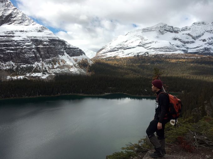 Lots of my work deals with images of nature so it's nice to to get away from my computer and go hiking and soak in some inspiration when I can.