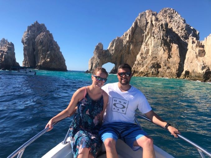 Janeen and Coleton on Vacation 2018