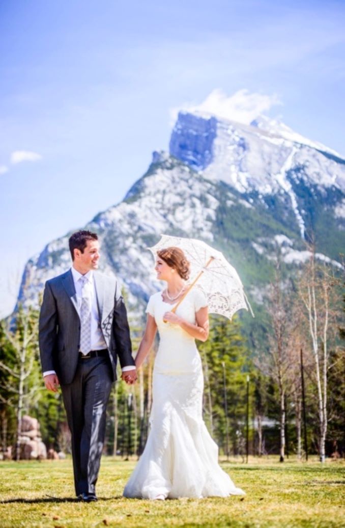 Janeen and Coleton on their Wedding day May 2013