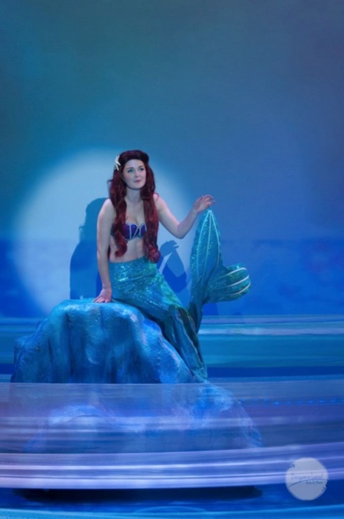 Janeen as Ariel in Storybook Theater’s The Little Mermaid 2016