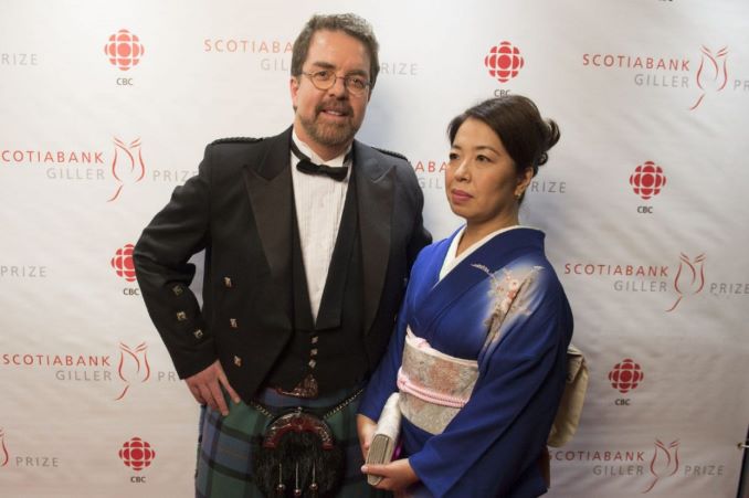 Will and wife, Terumi Ferguson at 2012 Giller Gala