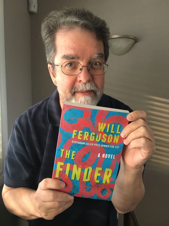 Will with his recent novel, The Finder