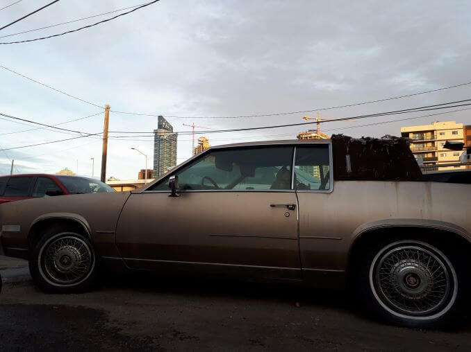 MelVee I love old cars. If they've lasted this long, there must be something special about em. The fading daylight hit this old car just right and I snapped.