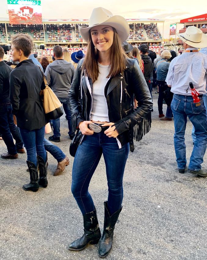 Vanessa at Calgary Stampede.