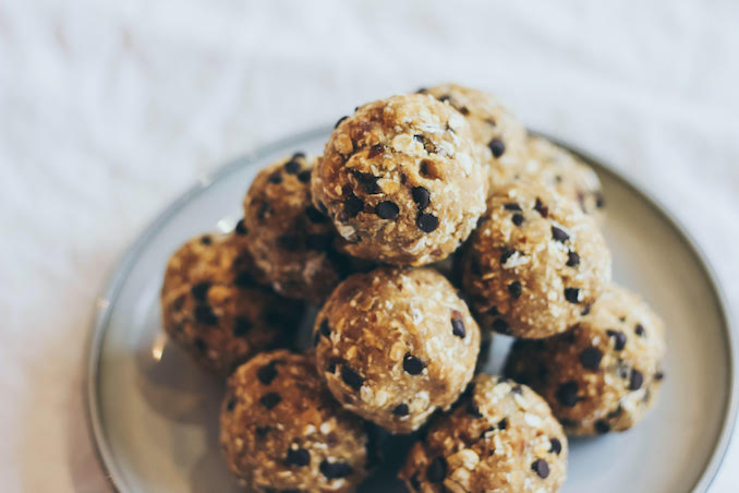 Chickpea Cookie Dough Balls Recipe