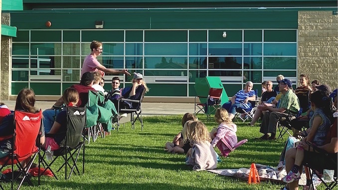 Ben Price - This is a shot from a series of outdoor shows I did last summer! I performed at local school grounds for socially distances families. I also had brilliant musical entertainment from my good friends Rylan Kunkel and Katie Fellger. This is something I hope to do again this year! 