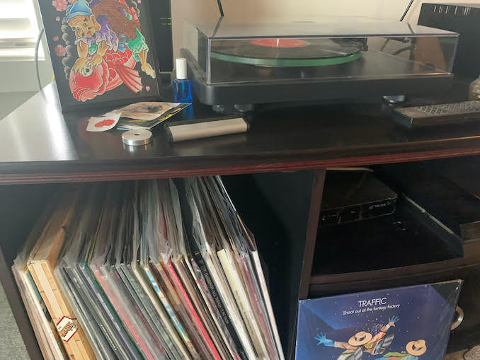 Collecting vinyl is another passion of mine. My collection includes a variety of music. Anything from the Beatles to Misfits to hip hop or even classical music. 