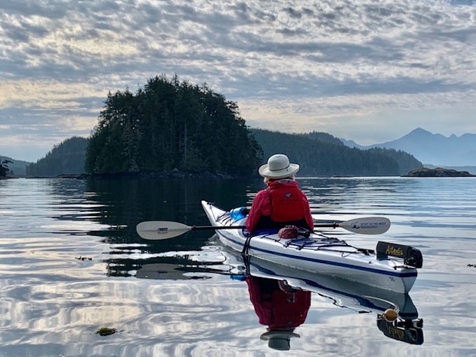Kayaking on the west coast with the humpbacks - indescribable beauty and where I feel at home (I’m from Victoria, BC).