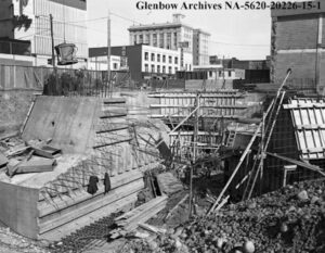 Old Photographs of the Calgary Tower (Gallery)