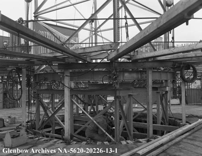 Old Photographs of the Calgary Tower (Gallery)