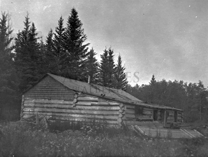 1922-Police Barracks in Banff, Ablerta