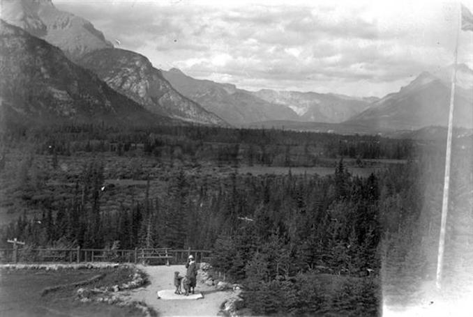 1925-July-Bow Valley, Banff National Park.