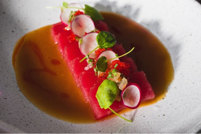 Ahi Tuna Crudo