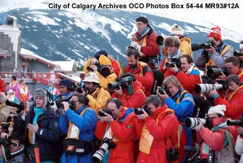 1988-Alpine Skiing, Men’s Downhill, Photographers Gallery