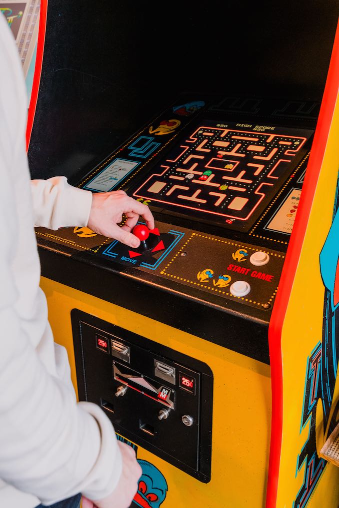 Pac-Man is one of the many classic games on offer