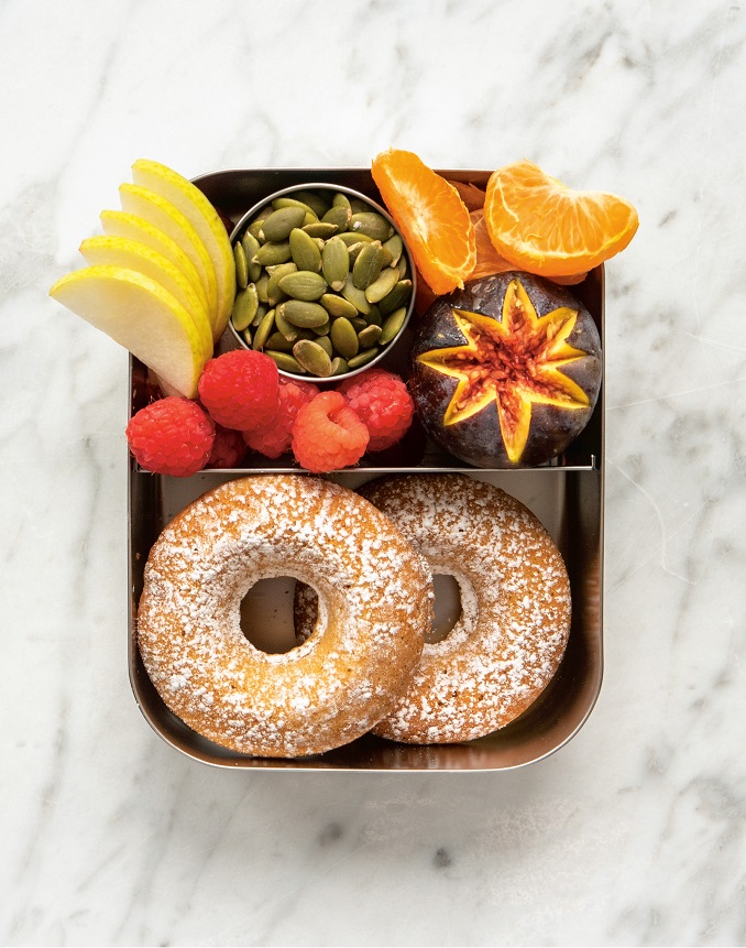 Baked Pear, Vanilla, & Spice Donuts