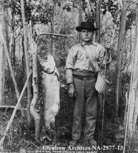 Old Photographs of Fishing in Alberta