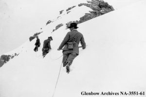 Vintage Photos of Mountain Climbing from Alberta