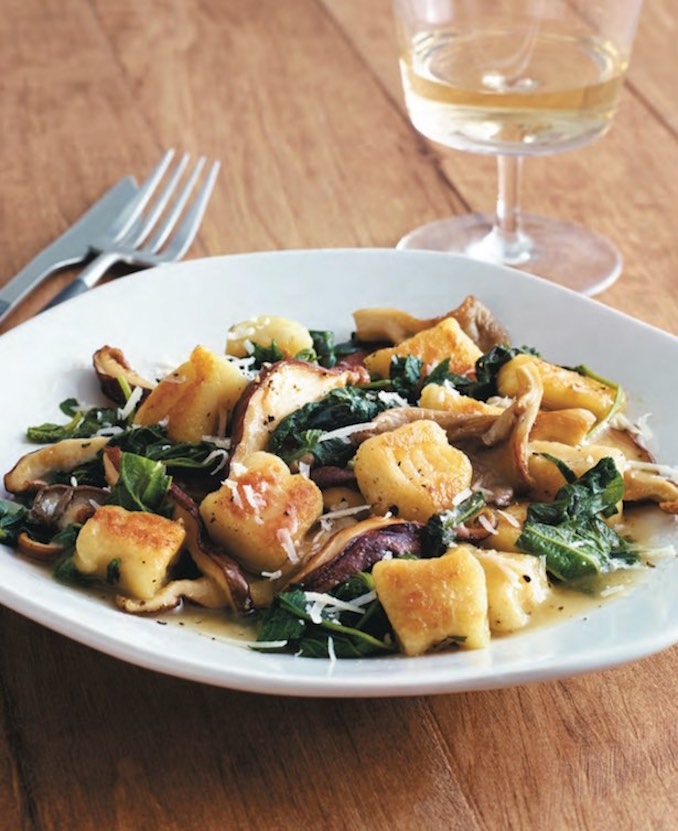 Recipe for Wild Mushroom & Stinging Nettle Gnocchi